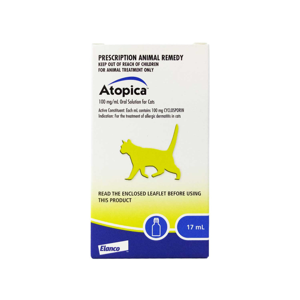 アトピカ内用液猫用17ml｜アレルギー性皮膚炎｜犬猫薬の通販