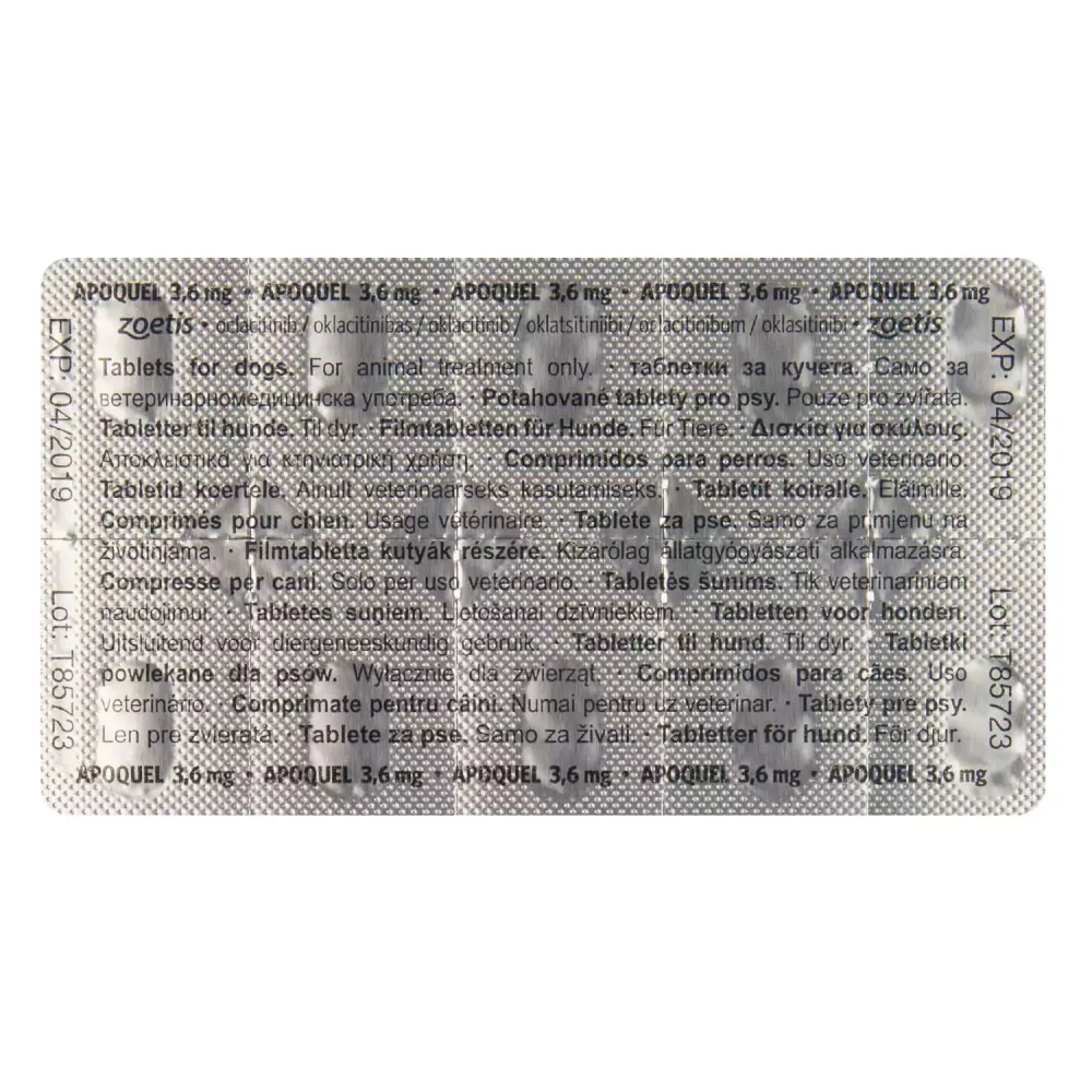 アポキル錠5.4mg20錠｜アトピー性皮膚炎｜犬猫薬の通販｜ペット